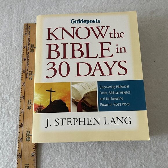 Know the Bible in 30 Days 2008 Paperback Book by J. Stephen Lang - Picture 10 of 15